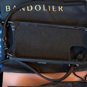 Bandolier Black Phone Case iPhone 12 or 12 Pro